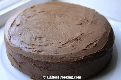 Priya's Versatile Recipes: Vegan Barley Chocolate Cake
